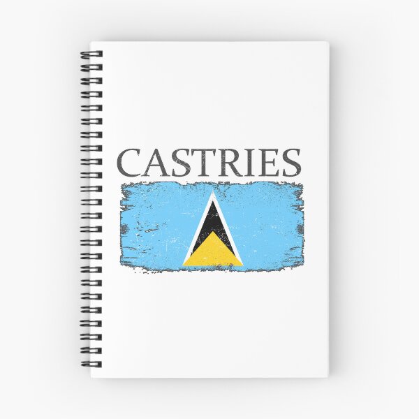 Item preview, Castries Saint Lucia Flag Saint Lucia Country Tourist designed and sold by farhanhafeez.