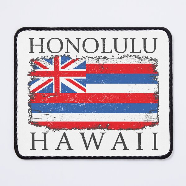 Item preview, Honolulu Hawaii Flag Hawaii Tourist Honolulu Visitor designed and sold by farhanhafeez.
