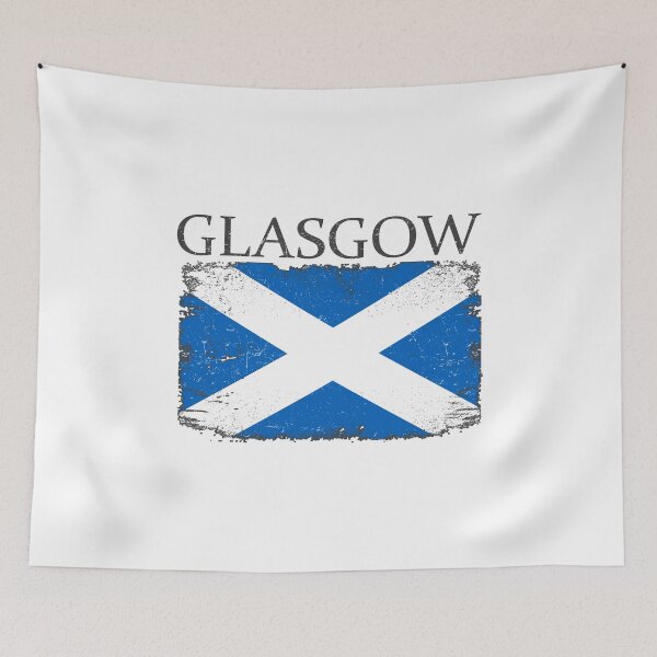 Artikelvorschau, Glasgow Scotland Flag Scotland Tourist Glasgow Visitor entworfen und verkauft von farhanhafeez.