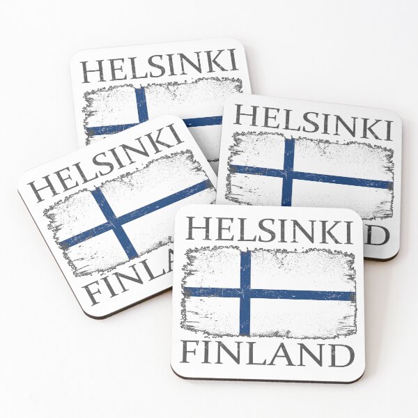 Aperçu de l'œuvre Helsinki Finland Flag Finland Tourist Helsinki Visitor créée et vendue par farhanhafeez.