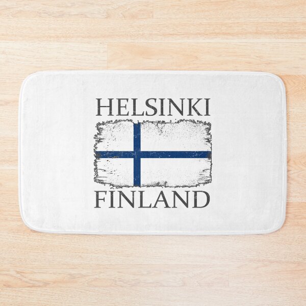 Aperçu de l'œuvre Helsinki Finland Flag Finland Tourist Helsinki Visitor créée et vendue par farhanhafeez.