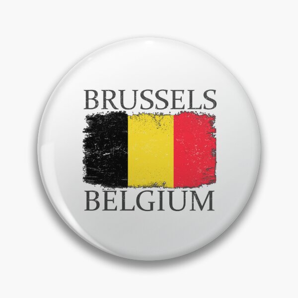 Artikelvorschau, Brussels Belgium Flag Belgium Tourist Brussels Visitor entworfen und verkauft von farhanhafeez.