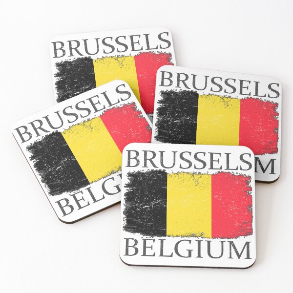 Item preview, Brussels Belgium Flag Belgium Tourist Brussels Visitor designed and sold by farhanhafeez.