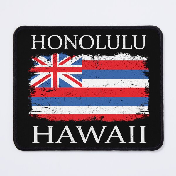 Item preview, Honolulu Hawaii Flag Hawaii Tourist Honolulu Visitor designed and sold by farhanhafeez.