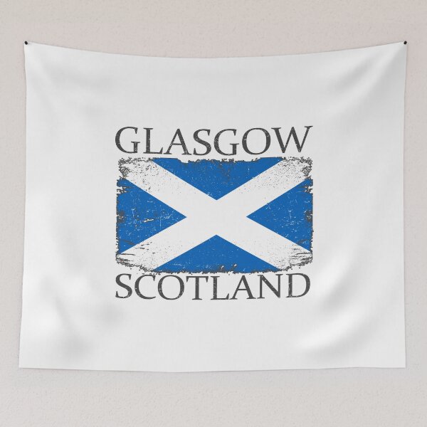Artikelvorschau, Glasgow Scotland Flag Scotland Tourist Glasgow Visitor entworfen und verkauft von farhanhafeez.