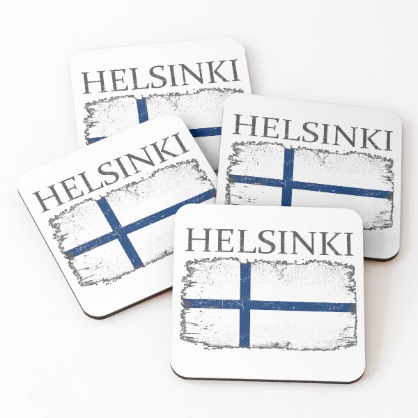 Aperçu de l'œuvre Helsinki Finland Flag Finland Tourist Helsinki Visitor créée et vendue par farhanhafeez.