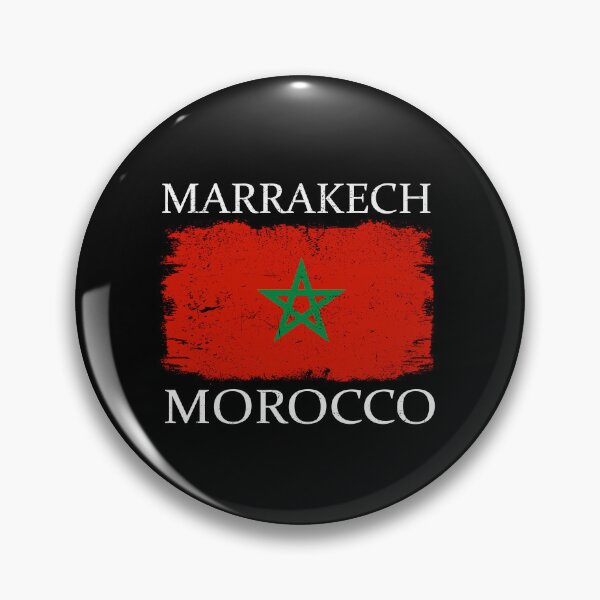 Item preview, Marrakech Morocco Flag Morocco Tourist Marrakech Visitor designed and sold by farhanhafeez.