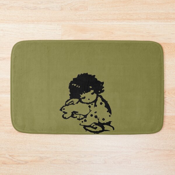 Item preview, Charm Little Girl and Animal Drawing designed and sold by aestheticqueen.