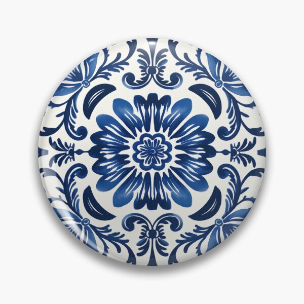 Item preview, Floral Azulejo designed and sold by AxeWave.