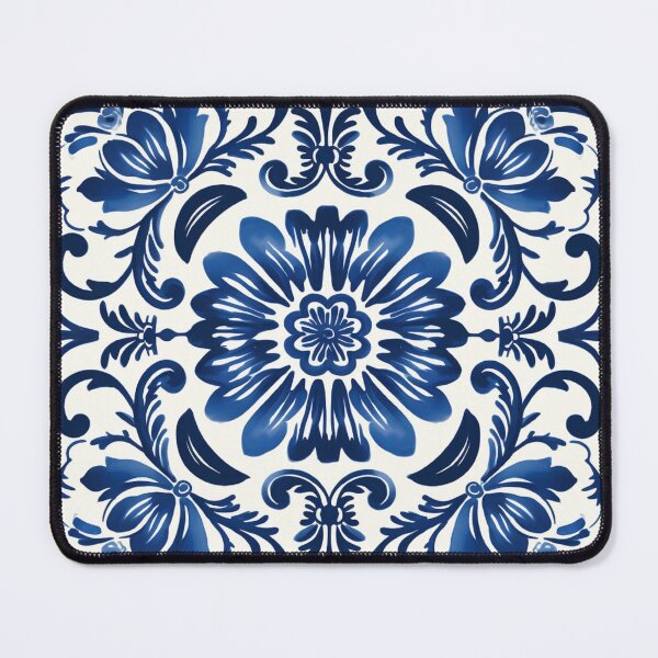 Item preview, Floral Azulejo designed and sold by AxeWave.