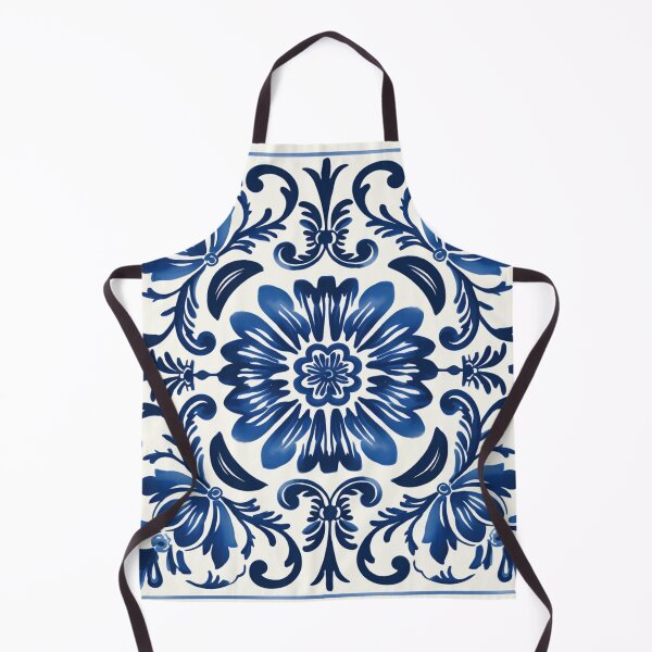 Aperçu de l'œuvre Azulejo Floral créée et vendue par AxeWave.