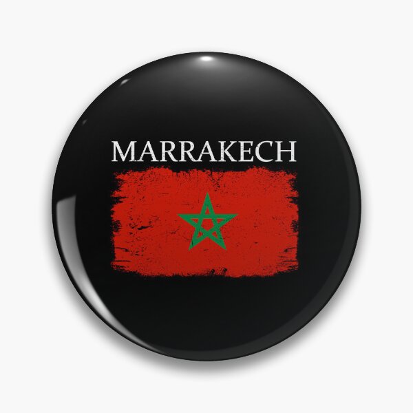 Item preview, Marrakech Morocco Flag Morocco Tourist Marrakech Visitor designed and sold by farhanhafeez.