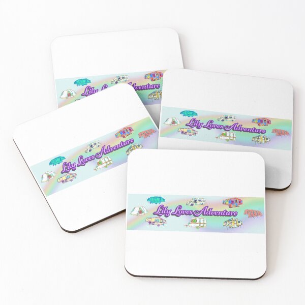 Item preview, Lily Loves Adventure with Caravan Rainbow Design designed and sold by BeccaAelishe.