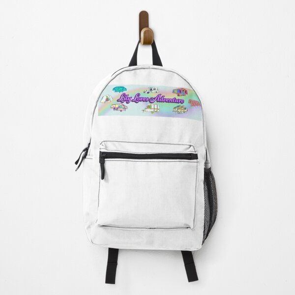 Item preview, Lily Loves Adventure with Caravan Rainbow Design designed and sold by BeccaAelishe.