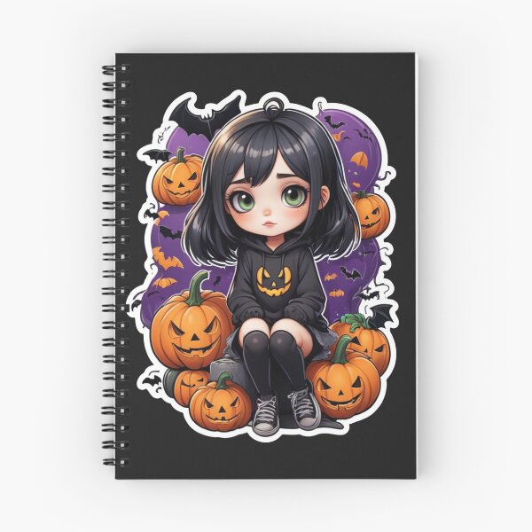 Aperçu de l'œuvre Fille émo d'Halloween créée et vendue par Krieghorn.