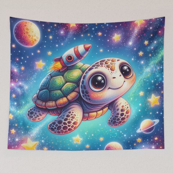 Item preview, Cosmic Turtle’s Journey designed and sold by Donkey's Salad.