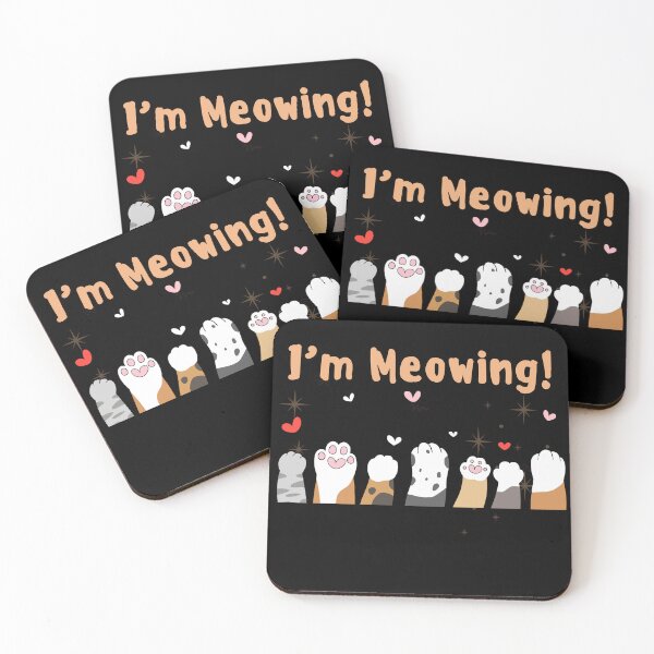 Item preview, I'm Voting Funny Cats Meowing designed and sold by Gemy06.