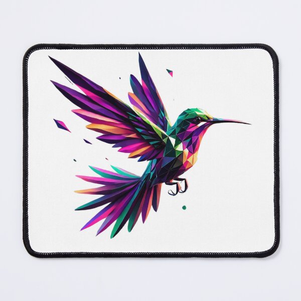 Item preview, Geometric Hummingbird designed and sold by FusiTink.