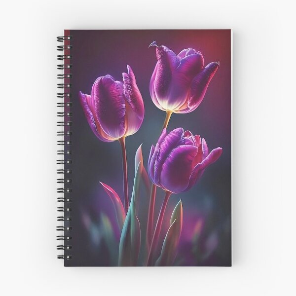 Item preview, Purple Tulips designed and sold by Mahmoud Salah.