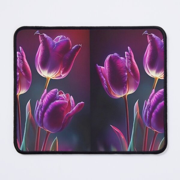 Item preview, Purple Tulips designed and sold by Mahmoud Salah.