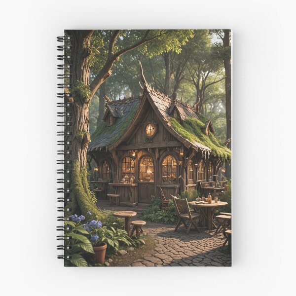 Item preview, The Enchanted Grove Cafe designed and sold by Lizetteh.