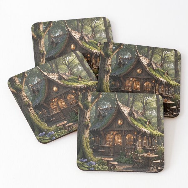 Item preview, The Enchanted Grove Cafe designed and sold by Lizetteh.