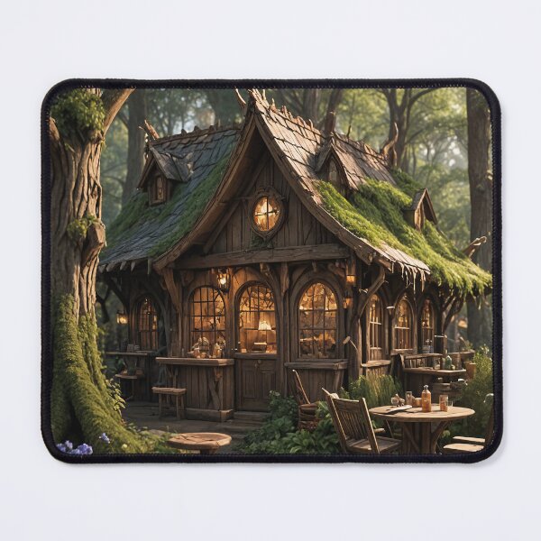 Item preview, The Enchanted Grove Cafe designed and sold by Lizetteh.