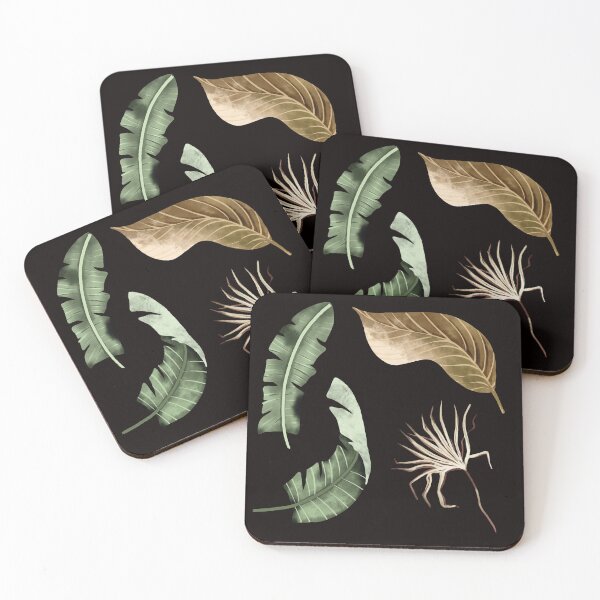 Item preview, Tropical Leaves Drawing designed and sold by nesxdan.