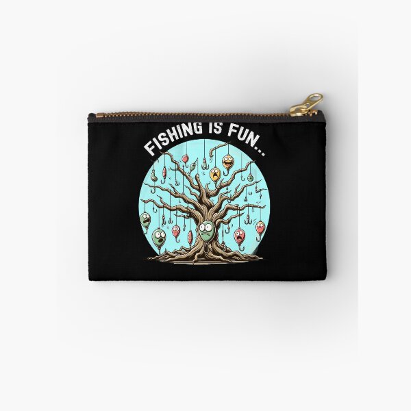 Item preview, Fishing Is Fun Bobbers Stuck In Tree designed and sold by Dressed For  Duty.