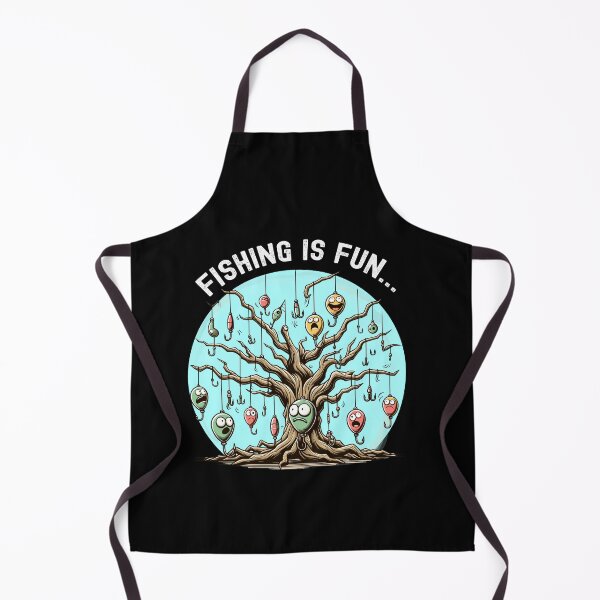 Item preview, Fishing Is Fun Bobbers Stuck In Tree designed and sold by Dressed For  Duty.