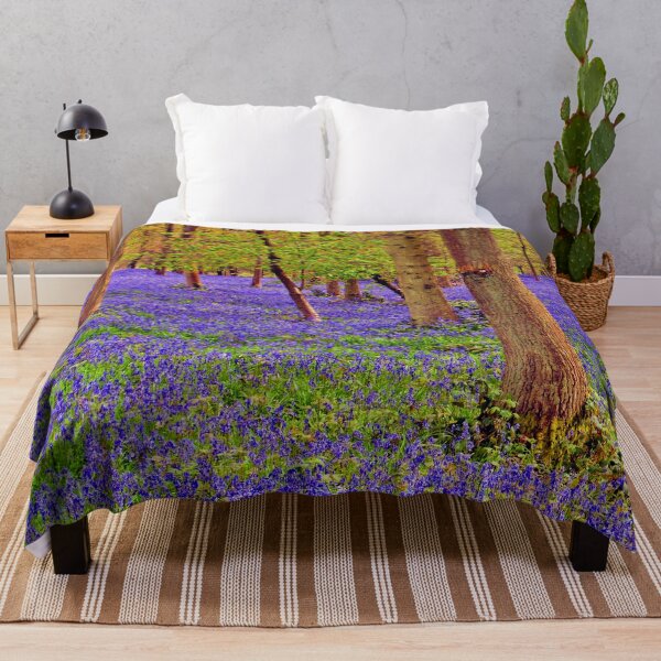 Item preview, Bluebell Woods Greys Court Oxfordshire England designed and sold by AndyEvansPhotos.