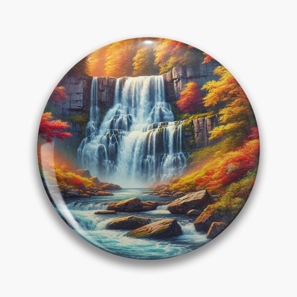 Artikelvorschau, Herbstkaskadenglanz entworfen und verkauft von WildVista.