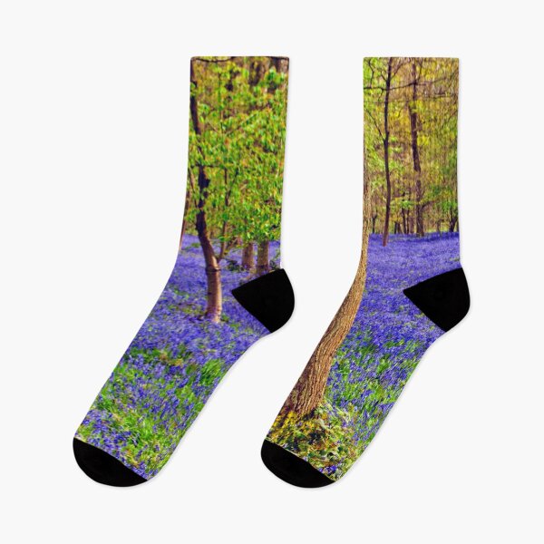 Item preview, Bluebell Woods Greys Court Oxfordshire England designed and sold by AndyEvansPhotos.