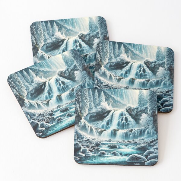 Item preview, Winter Wonderland Falls designed and sold by WildVista.