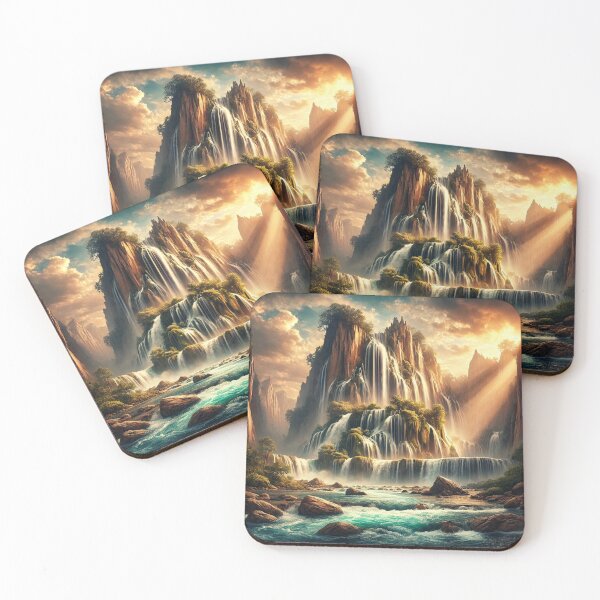 Item preview, Majestic Mountain Falls designed and sold by WildVista.