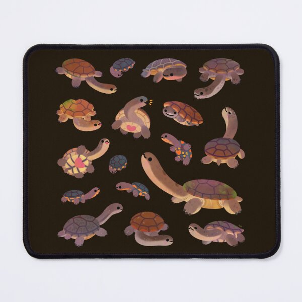 Item preview, Snake-necked turtle - dark designed and sold by pikaole.