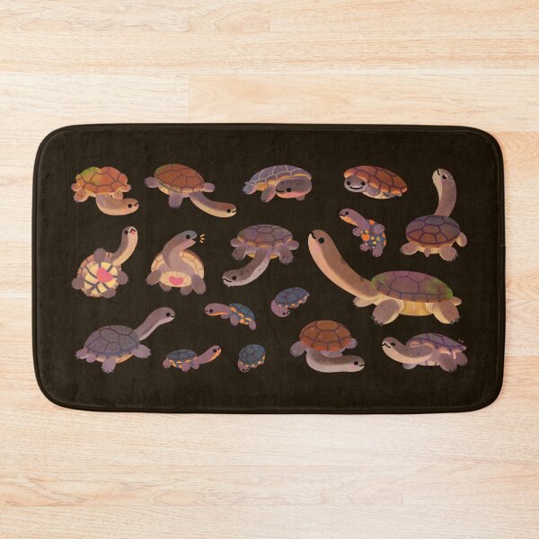 Item preview, Snake-necked turtle - dark designed and sold by pikaole.