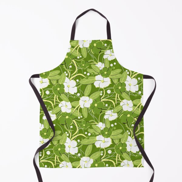 Item preview, Big retro flowers, Green version designed and sold by Alex  Blud.