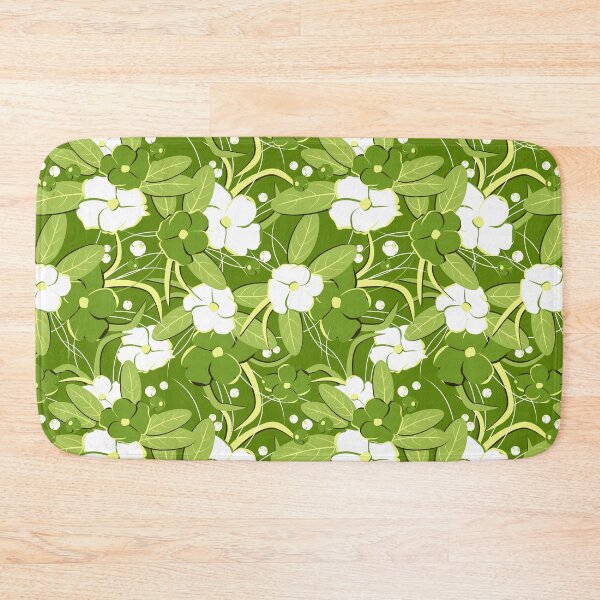 Item preview, Big retro flowers, Green version designed and sold by Alex  Blud.