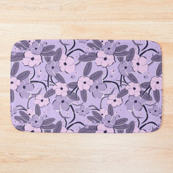 Item preview, Big retro flowers, Lilac version designed and sold by Alex  Blud.