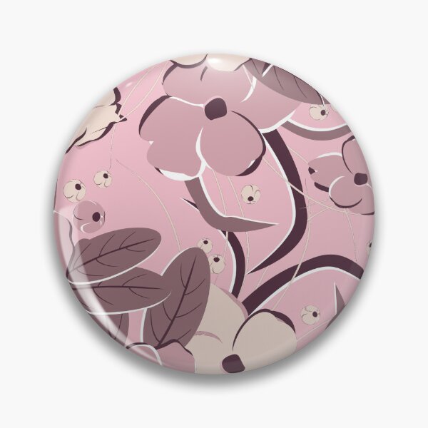 Item preview, Big retro flowers, Pink-beige version designed and sold by Alex  Blud.