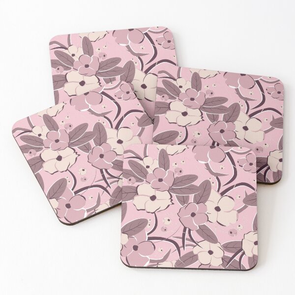 Item preview, Big retro flowers, Pink-beige version designed and sold by Alex  Blud.