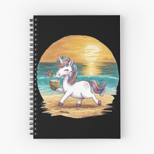 Item preview, Lovely Unicorn chillin on the beach designed and sold by PureViolence.