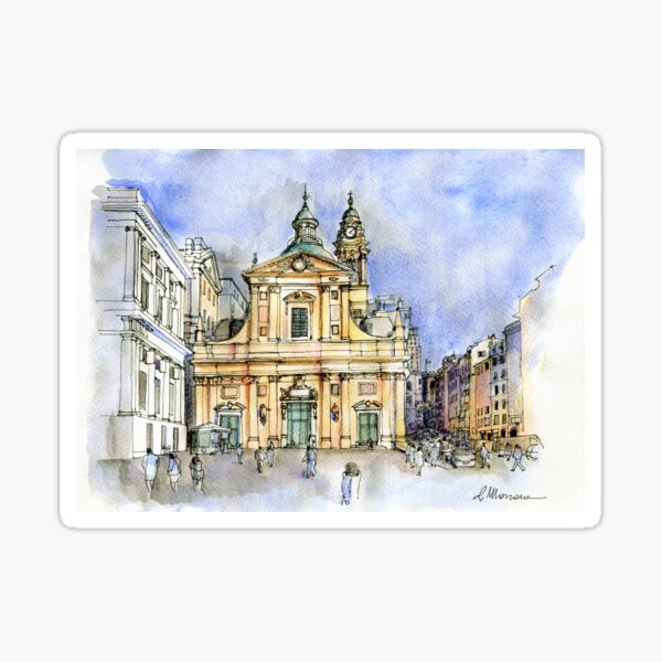 Item preview, Genova, Chiesa del Gesù designed and sold by Luca  Massone.