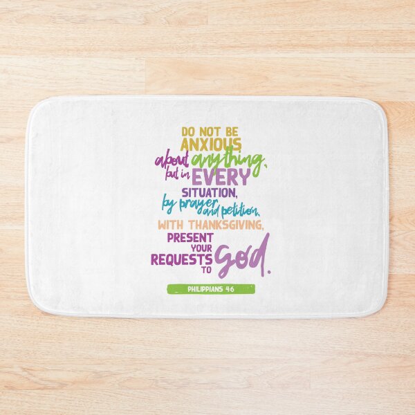 Item preview, Philippians 4:6 designed and sold by BellDesigned.