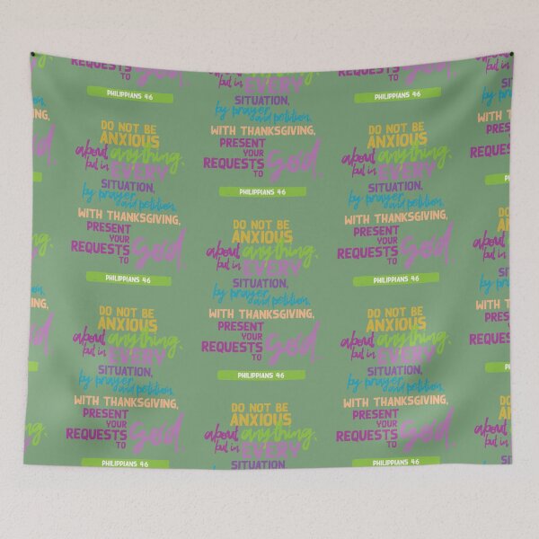 Item preview, Philippians 4:6 designed and sold by BellDesigned.