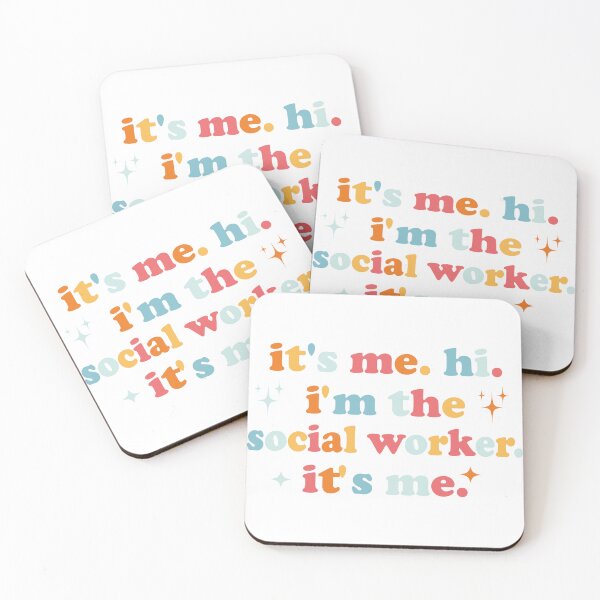 Item preview, It's Me Hi I'm The Social Worker It's Me, Cute designed and sold by faridman.