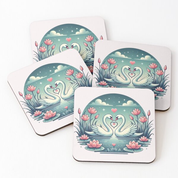 Item preview, Swan Majestic Romance Moments designed and sold by WildVista.