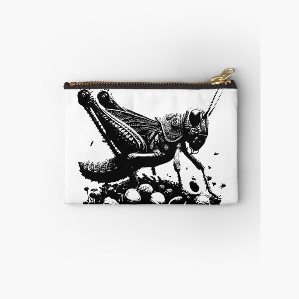 Item preview, Grasshopper: Grasshoppers are known for their long hind legs, which are specially adapted for jumping. Their body is elongated and roughly cylindrical, with a pair of wings. designed and sold by Nataliya Kretsu.