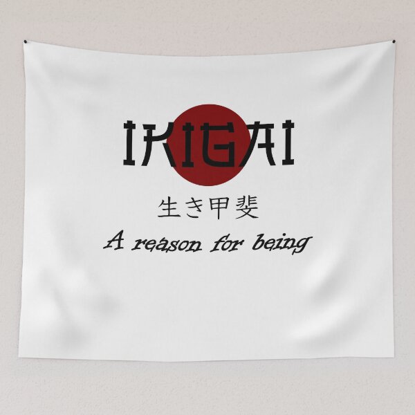 Item preview, IKIGAI A REASON FOR BEING designed and sold by LuizSilva1983.